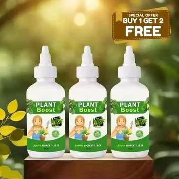 Plant Growth Enhancer Supplement + Plant booster + Fast & Strong Rooting Hormone for Plants | Natural Plant Growth Stimulant for Indoor & Outdoor Plants | Buy 1 Get 2 Free Pack of 3 (50ml Each)