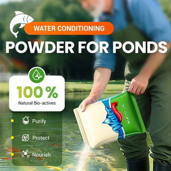 Aquatic Cleaning Powder 100gm, Buy 1 Get 1 Free Aquarium Water Purifier Algae & Moss Remover Powder, Fish-Safe - Clear Water & Healthy Fish, Pond Treatment, Aquarium Cleaner-Pack of 2